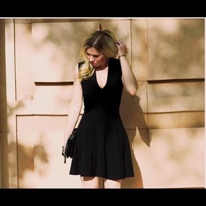 French Connection Sleeveless Little Black Dress