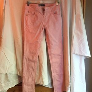 Wallflower sparkle light pink denim size 5