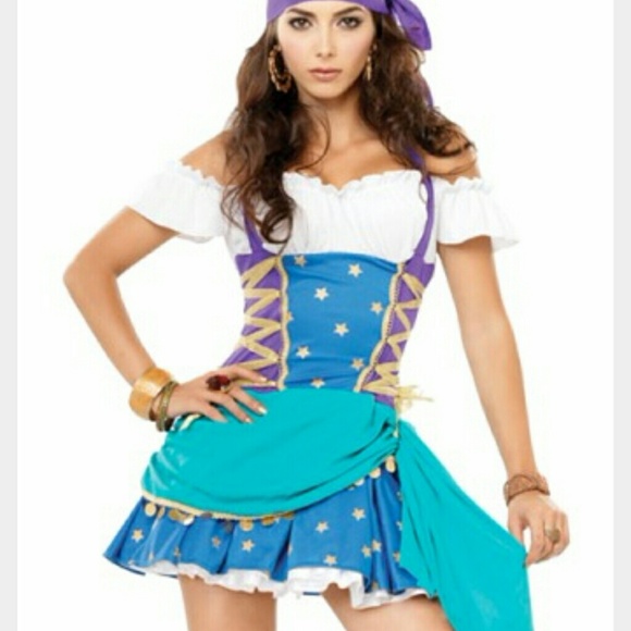 Gypsy Halloween leg avenue costume