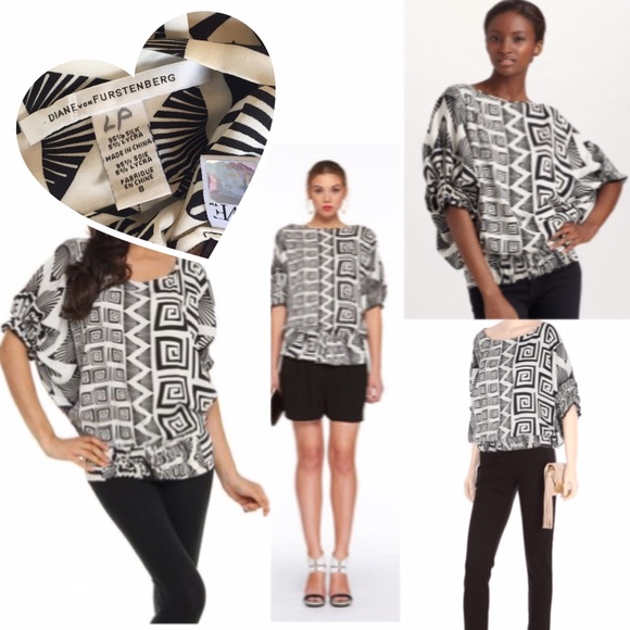 🔴Sold in bundle| Diane Von Furstenberg top - Picture 4 of 4