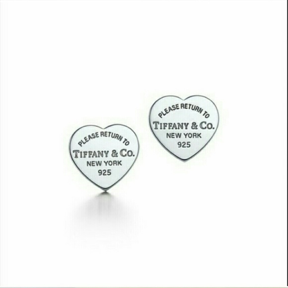 Tiffany heart earings