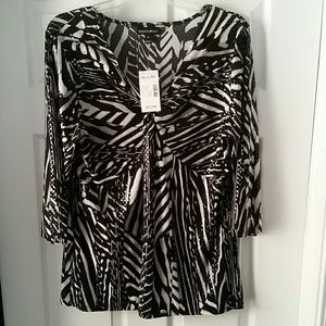 Sparkly, slinky zebra print