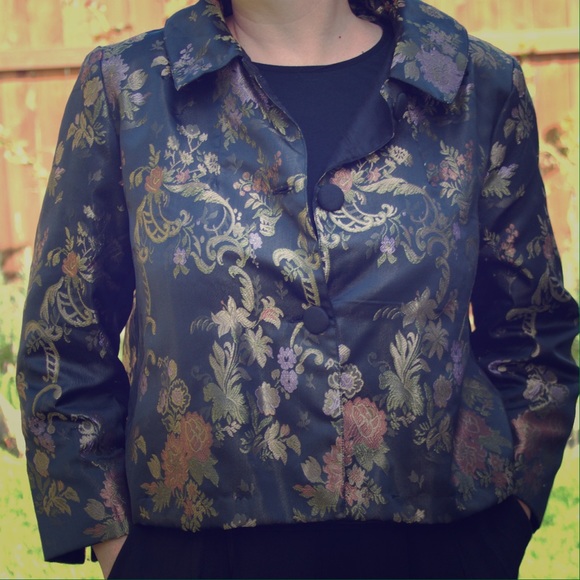Bespoke jacket with stunning detail