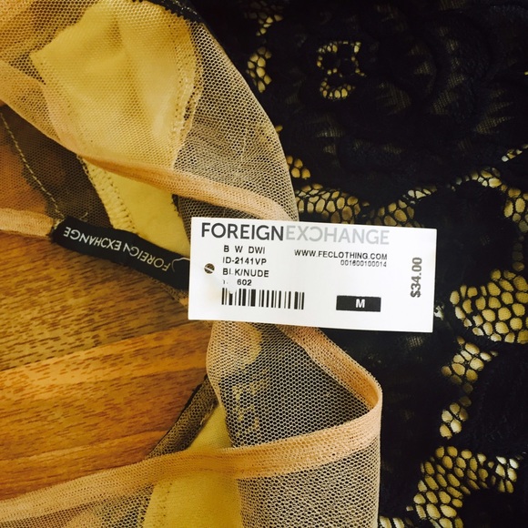 Foreign Exchange Dress Lace NWT - Picture 3 of 3