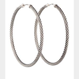 David Yurman Cable Classics XL Loop Earrings