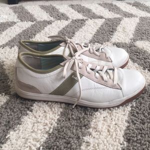 Keds originals white leather tennis shoe