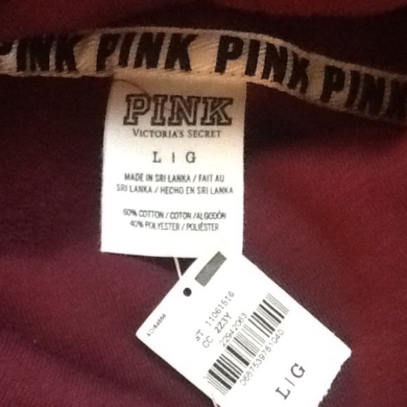 SOLD BNWT VS PINK COWL bling SWEATSHIRT - Picture 4 of 4