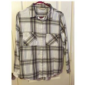 Zara plaid shirt