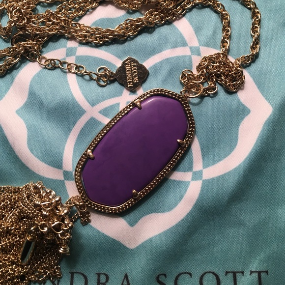 Kendra Scott Violet Rayne Necklace - Picture 2 of 3