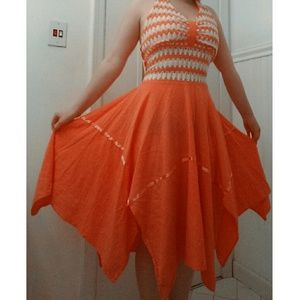 Orange Dress