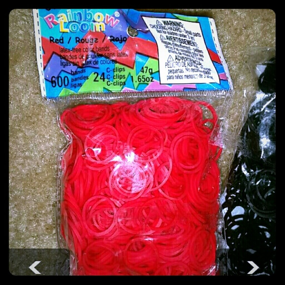 Rainbow loom bands
