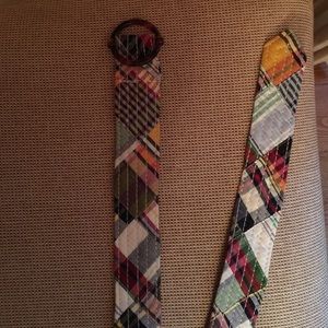 J crew madras belt
