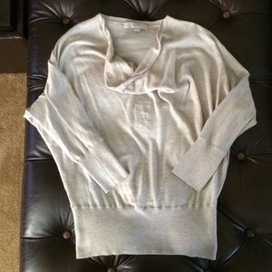 Loft cowl-neck sweater