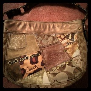 Patchwork Coach Purse