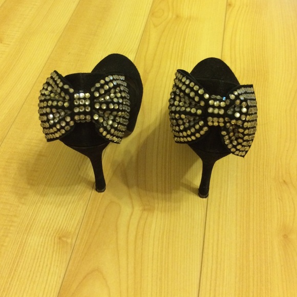 Steve Madden black heels - Picture 3 of 4