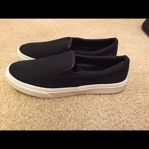 Stylish Black slip on shoes