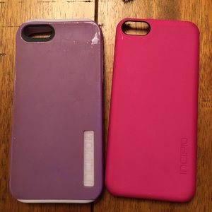 Two incipio iPhone 5/5s cases.
