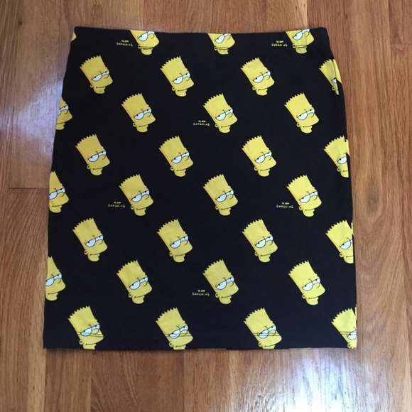 Forever 21 Simpsons Body Con Skirt