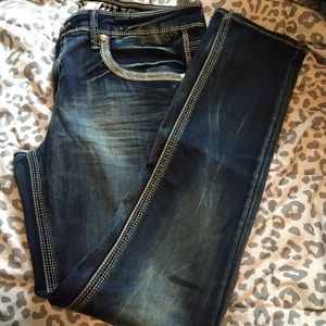 Hydraulic skinny jeans