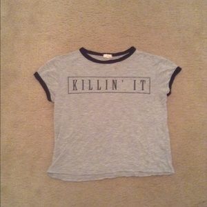 Killin it Ringer Tee