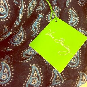 NEW WITH TAGS Vera Bradley Soft Fringe Scarf