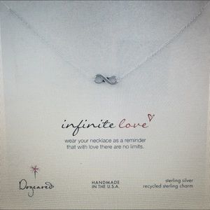 Dogeared Infinite Love Silver Necklace