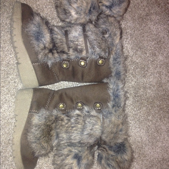 Old navy toddler brown boots - Picture 3 of 4