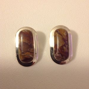 Jay King Mine Finds Jasper Earrings