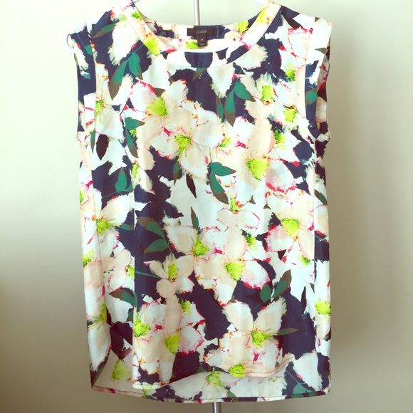 Jcrew tank blouse