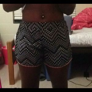 High waist shorts