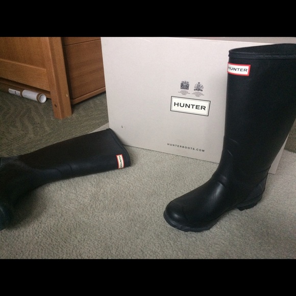 Original Matte Hunter Boots - Black