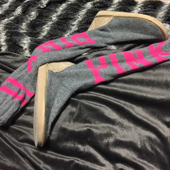 Pink slipper