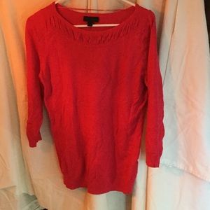 Red sweater