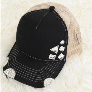 Swarovski Crystal Chunky Trucker