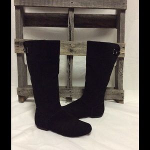 Black Suede Boots