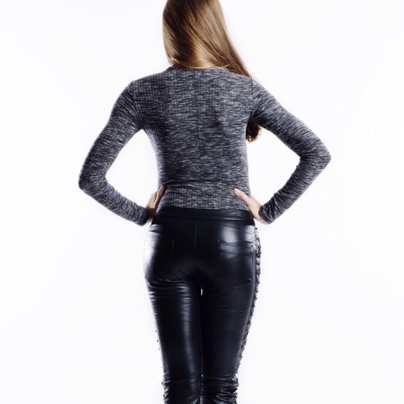 X "Lovesong" Lace Up Bodysuit - Picture 4 of 4