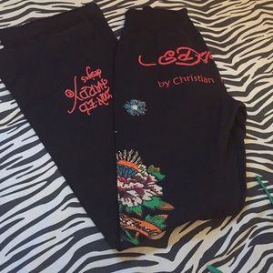 ED HARDY BY CHRISTIAN AUDIGIER SWEATPANTS ✨