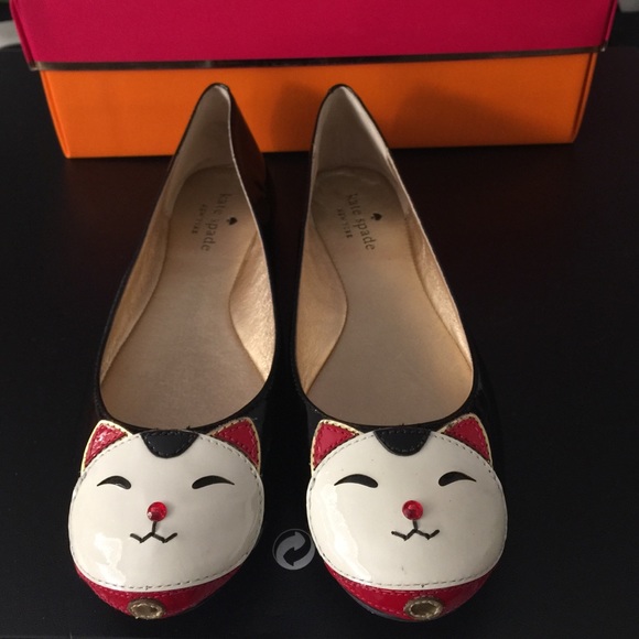 Kate Spade kitty flats