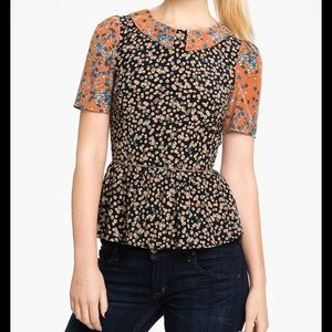 Nordstrom Peplum Top