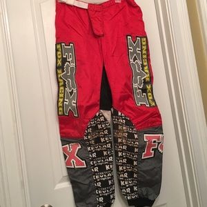 Fox racing pants