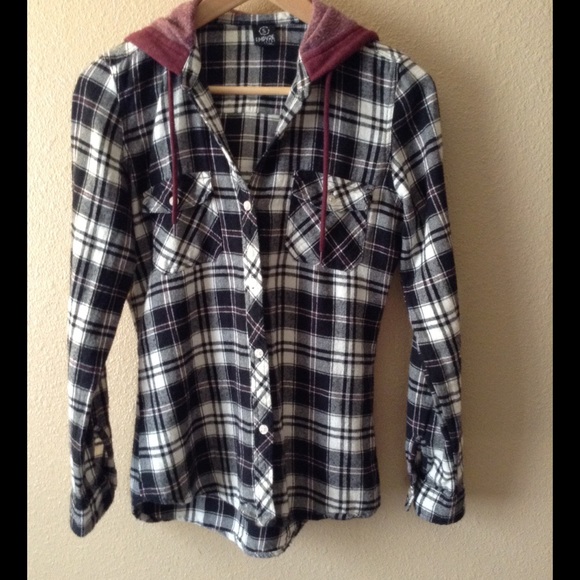 Hooded Plaid Flannel