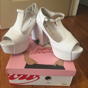 White Jeffrey Campbell Shoes