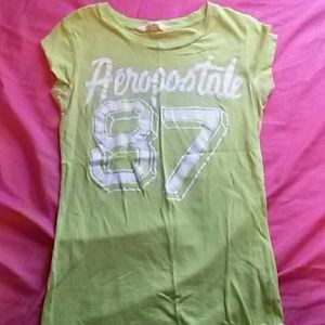 Aeropostale lime t-shirt