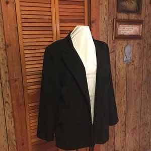 Ladies black suit jacket