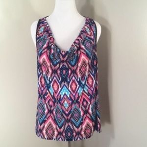 NWT Maurices Ethnic Print Tank