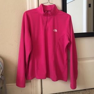 Women's northface 1/4 zip up