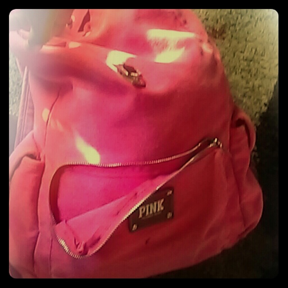 Pink victorious backpack