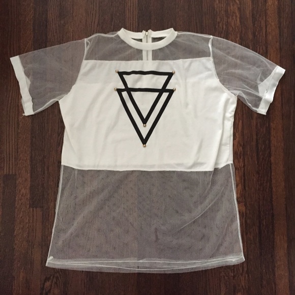 Mesh Jersey Tee