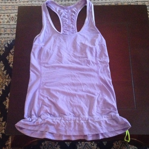 Size 4 lululemon purple tank