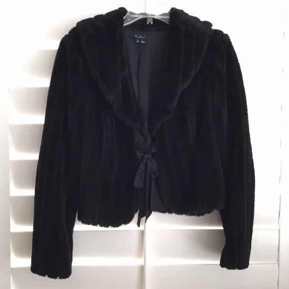 ECI New York faux fur jacket